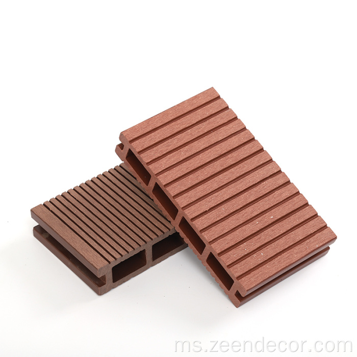 Panel Dek WPC Lantai Biji Kayu Luaran